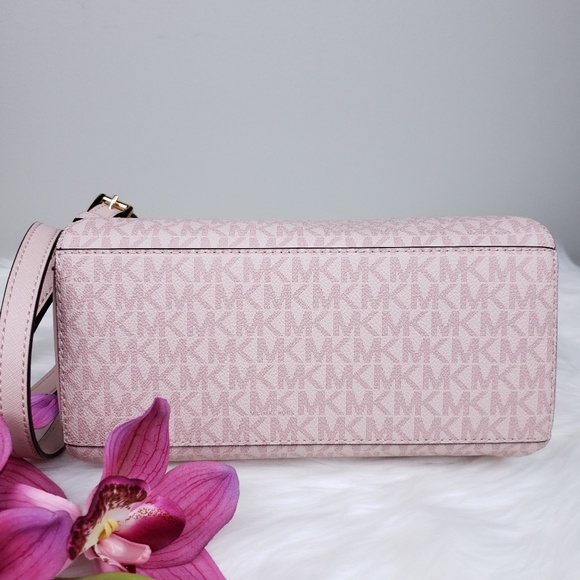 🌺NWT Michael Kors MD Ciara Satchel Ballet pink MK - Picture 4 of 8